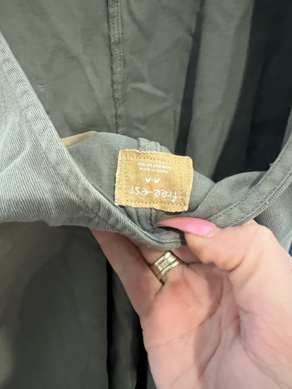 FREE PEOPLE Dean Romper - Aven, MED NWT - Picture 5 of 5